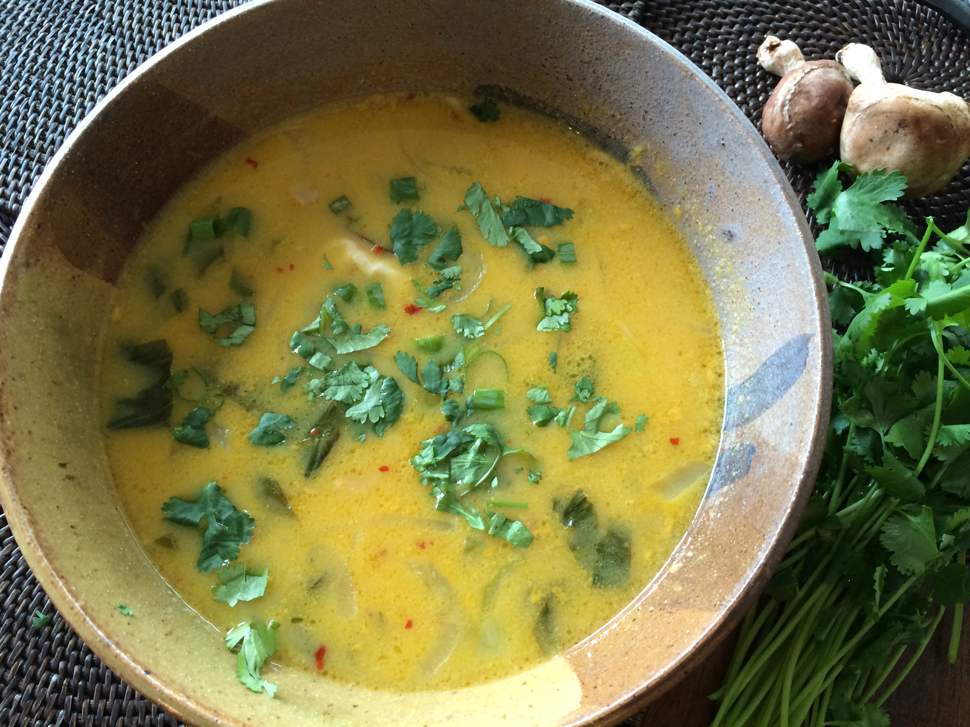 Thai Coconut Soup from the Consicous Cleanse