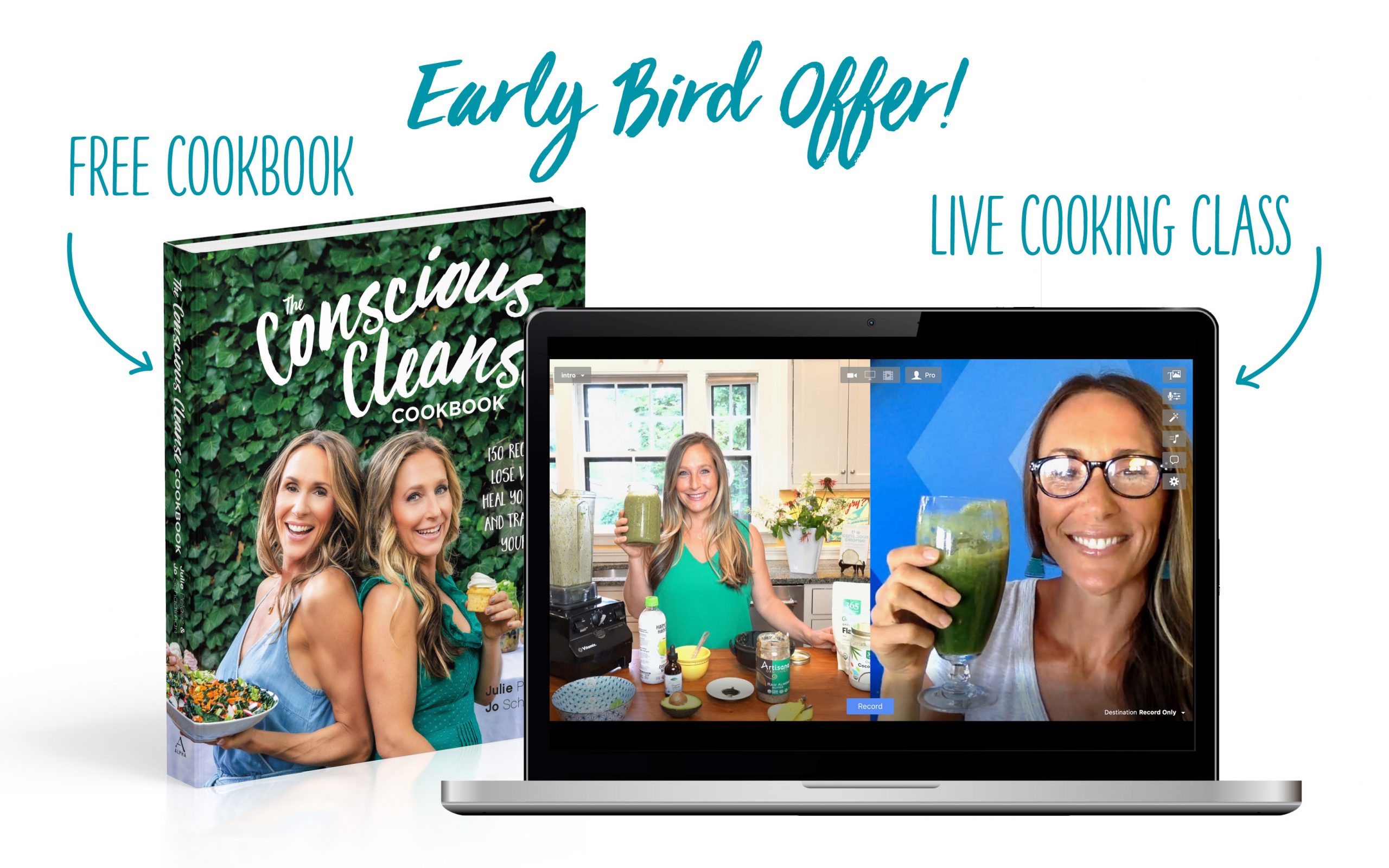 Join our Jan. Cleanse and get a FREE Cooking Class + Cookbook!