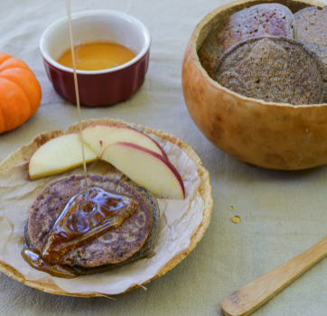 Pumpkin Pie Blender Pancakes