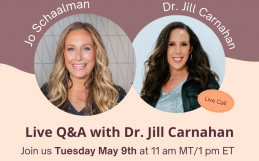 Live Q&A with Dr. Jill Carnahan