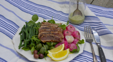 Breakfast Nicoise Salad