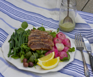 Breakfast Nicoise Salad