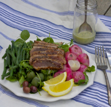 Breakfast Nicoise Salad