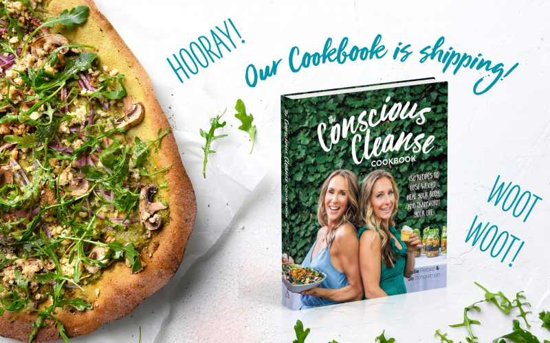 Quinoa Flatbread with the cookbook image