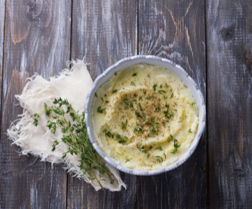 Cauliflower “Mashed Potatoes”