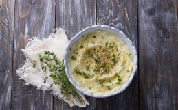 Cauliflower “Mashed Potatoes”