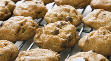 Chewy Dark Chocolate Cookie Bites