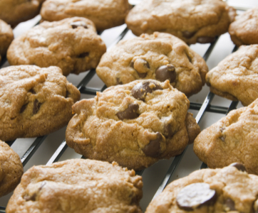 Chewy Dark Chocolate Cookie Bites