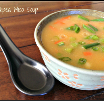 Chickpea Miso Soup