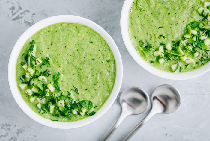 Image for Chilled Cucumber Dill Soup