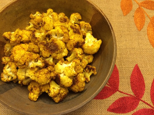 Conscious Cleanse Recipe - Curried Cauliflower