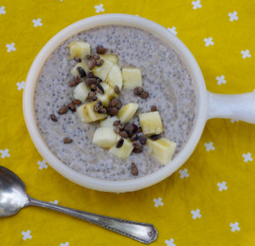 Creamy Banana Chia Pudding