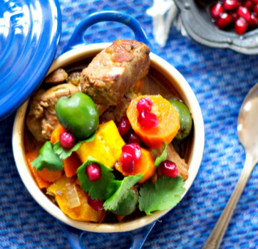 Crockpot Lamb Tagine