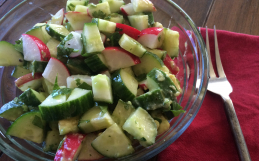 Cucumber Radish Salad