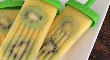 Fresh Fruit Tropical Popsicles