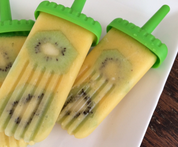 Fresh Fruit Tropical Popsicles