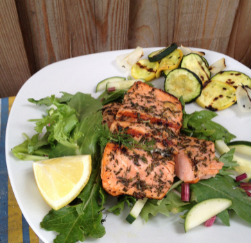 Grilled Steelhead Trout