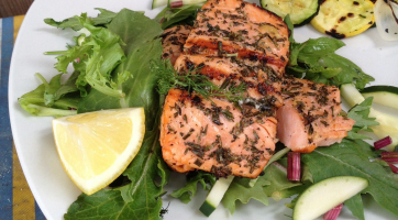 Grilled Steelhead Trout