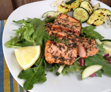 Grilled Steelhead Trout