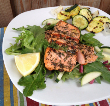 Grilled Steelhead Trout