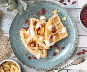 Exclusive CCOD recipe sneak peek! | Mini Cashew Cassava Waffles