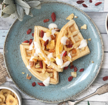 Exclusive CCOD recipe sneak peek! | Mini Cashew Cassava Waffles