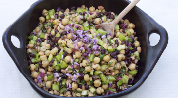 Not Your Grandma’s Three Bean Salad