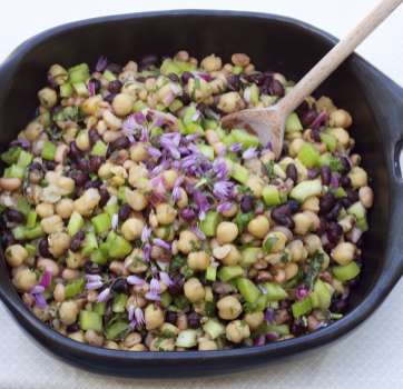 Not Your Grandma’s Three Bean Salad