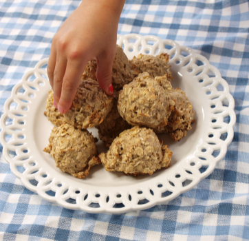 Kid-Friendly Oatmeal Banana Cookies