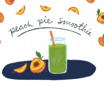 Peach Pie Smoothie