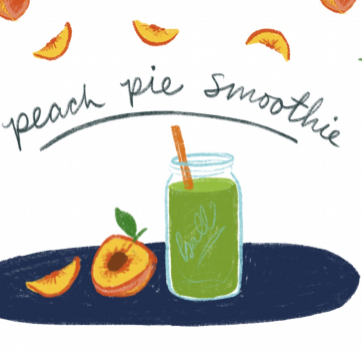 Peach Pie Smoothie