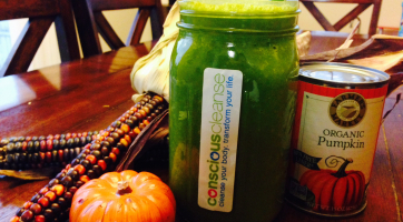 Pumpkin Spice Green Smoothie