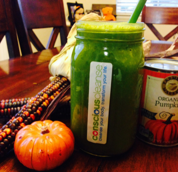 Pumpkin Spice Green Smoothie