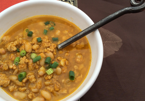 Pumpkin Turkey Chili