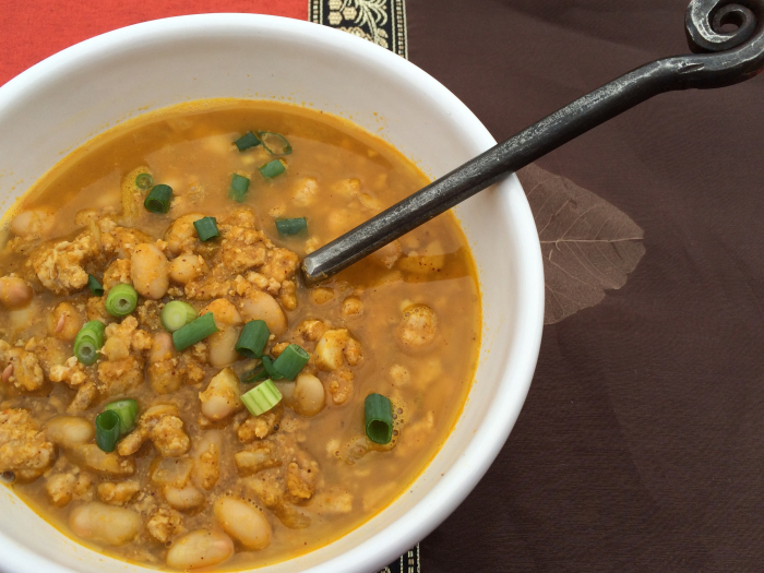 Pumpkin Turkey Chili