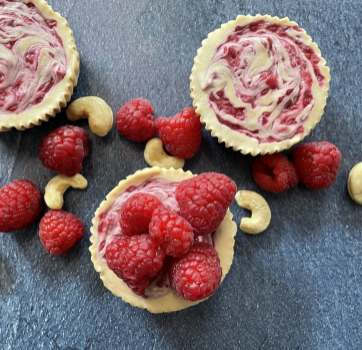 Raspberry Cheesecake Bites