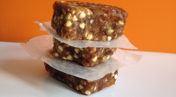 Raw Buckwheat Fruit Bars