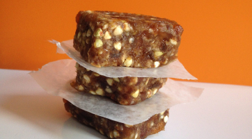 Raw Buckwheat Fruit Bars