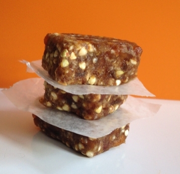 Raw Buckwheat Fruit Bars