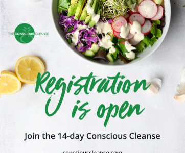 Registration is Open for April 13 Group Cleanse!