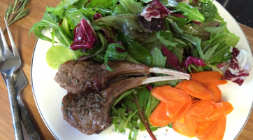 Rosemary Garlic Lamb Chops