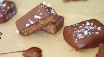 Salted Date Caramels