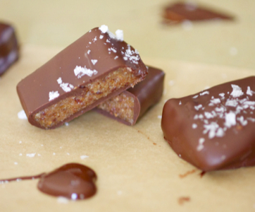 Salted Date Caramels