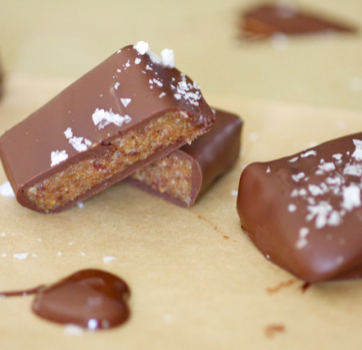Salted Date Caramels