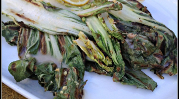 Sesame Ginger Grilled Bok Choy