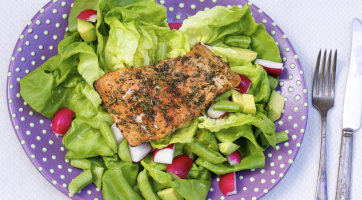 Herbed Sockeye Salmon