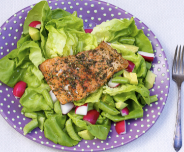 Herbed Sockeye Salmon