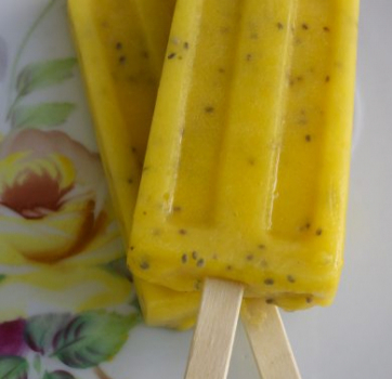 Tropical Chia Popsicles