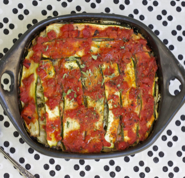 Vegetable Lasagna with Ricotta “Cheese”