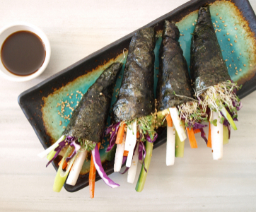 Veggie Sushi Hand Roll